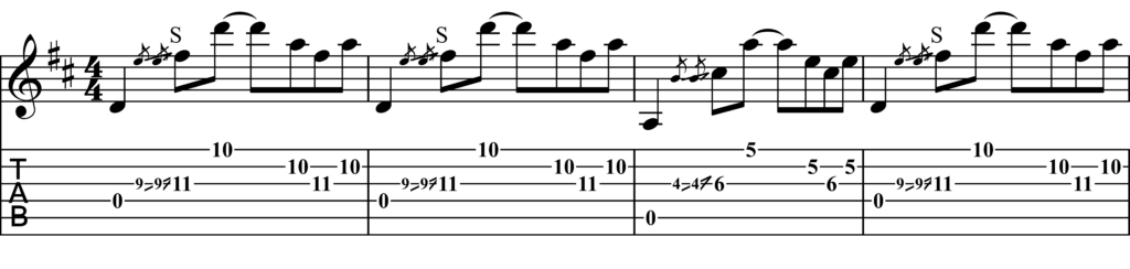 Tab for Up Around the Bend by CCR